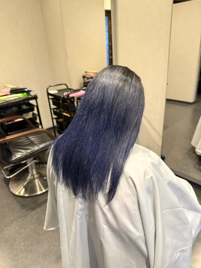 セミロング ヘアカラー トリートメント 髪質改善⚡️カラー 🍀武久 誠🍀のヘアスタイル