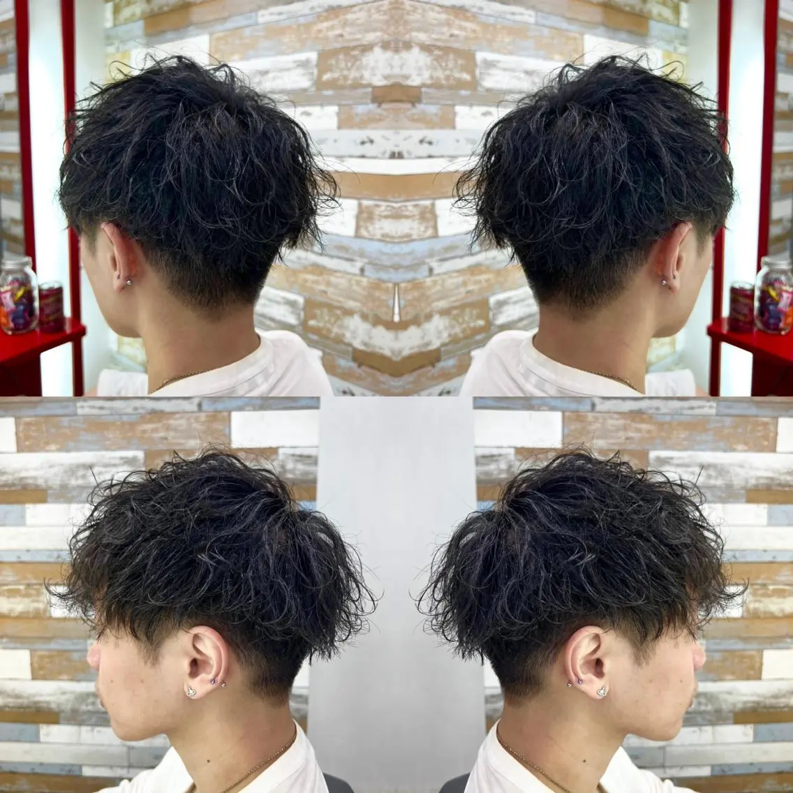 🚹メンズ限定🚹✨️"PEPPU"カット&futureパーマ&ケアトリートメント✨️の写真