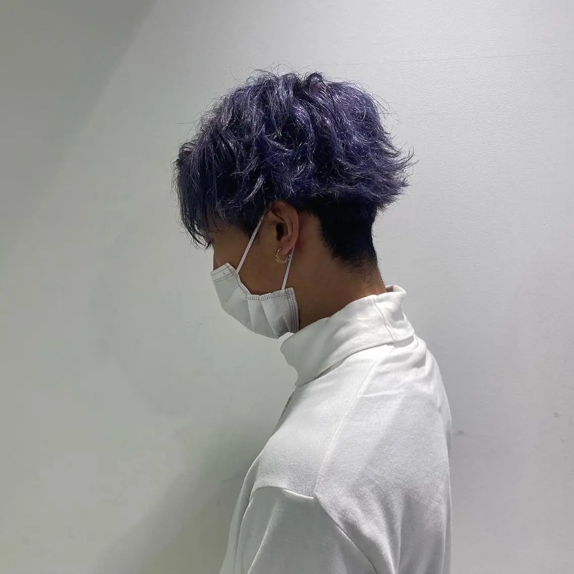 ミディアム カラー パーマ メンズ 横浜駅メンズパーマ師 🌀岩﨑弘成🌀のヘアスタイル