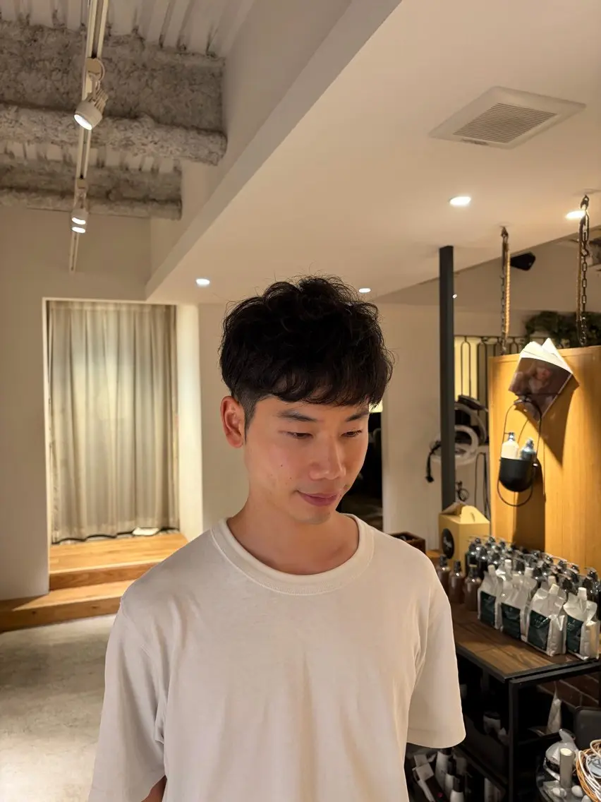 メンズ 笹野 日麻莉のヘアスタイル