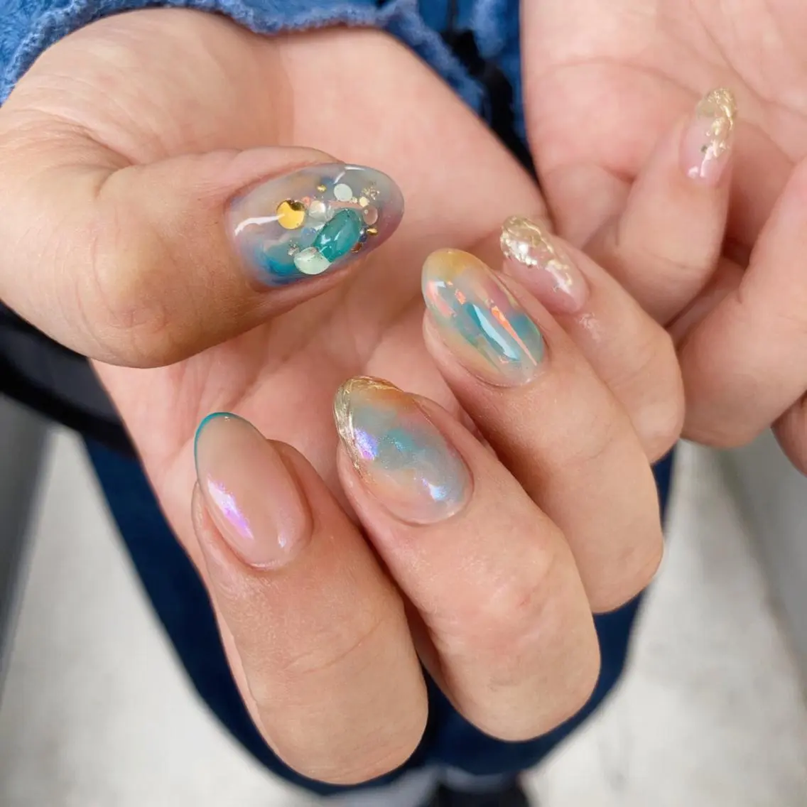 ネイル 地爪育成💅 kanaoanailのネイルデザイン