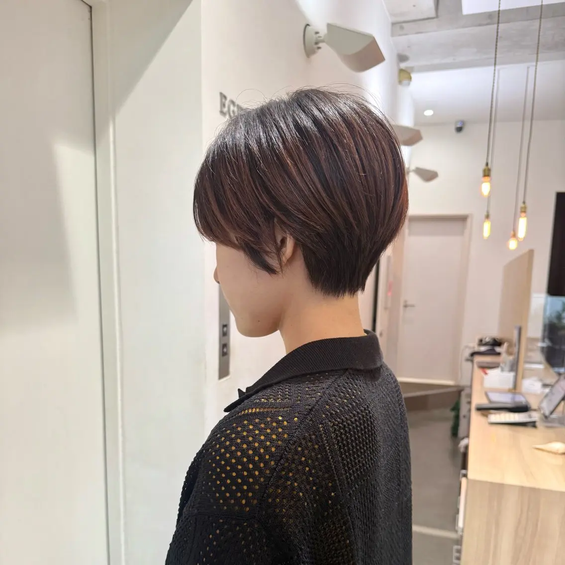 ショート カラー 🌷ショートレイヤー ヘッドスパ🌷鈴木のヘアスタイル