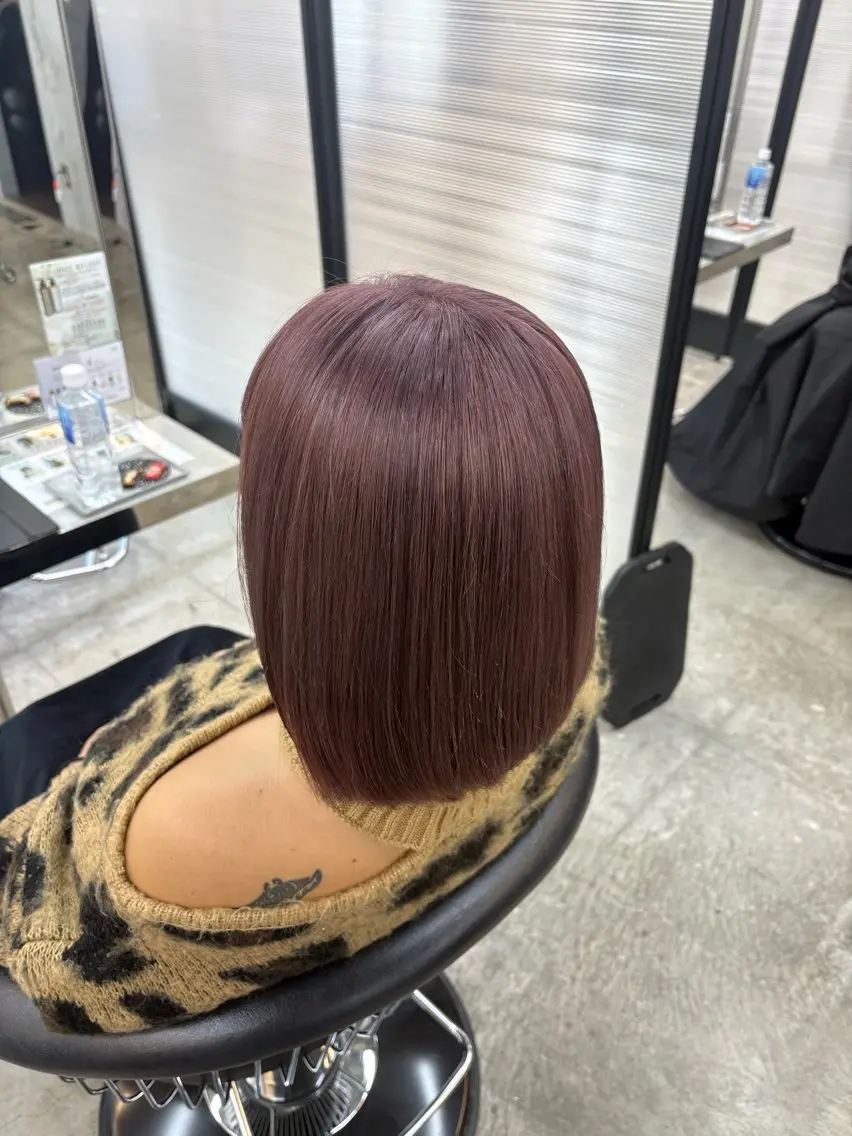 ミディアム 🪄くすみカラー❇️ 名塚比奈乃🪄のヘアスタイル