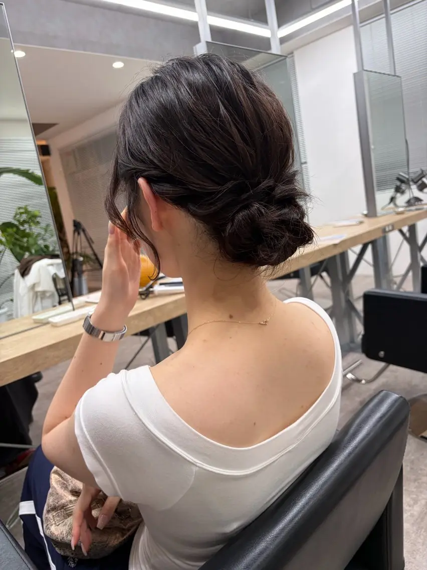 ロング キッズ 子どものヘアアレンジ JOULE'S natsukiのヘアスタイル