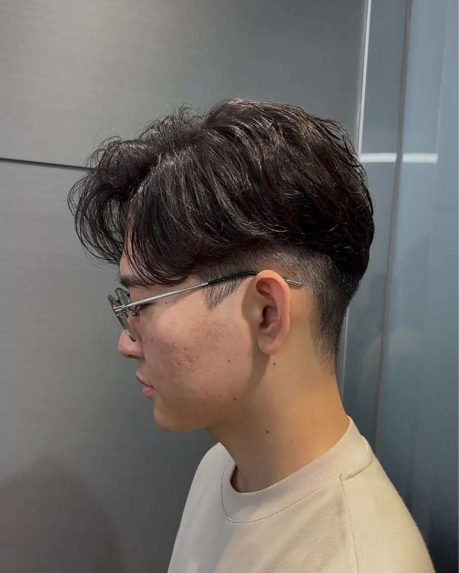 パーマ メンズ メンズパーマ カット パーマ メンズパーマは私一択 佐藤有紀のヘアスタイル