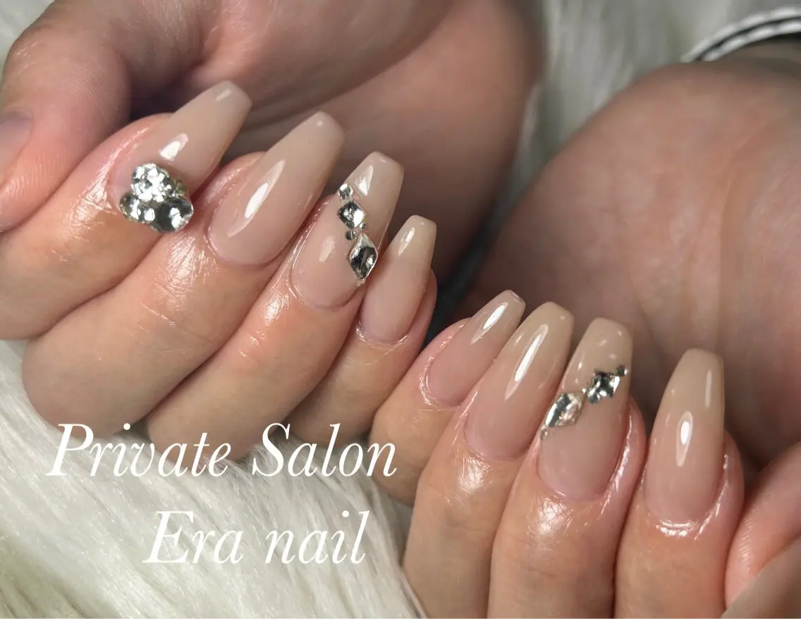 ネイル ワンカラーネイル ハンドネイル Era nailのネイルデザイン