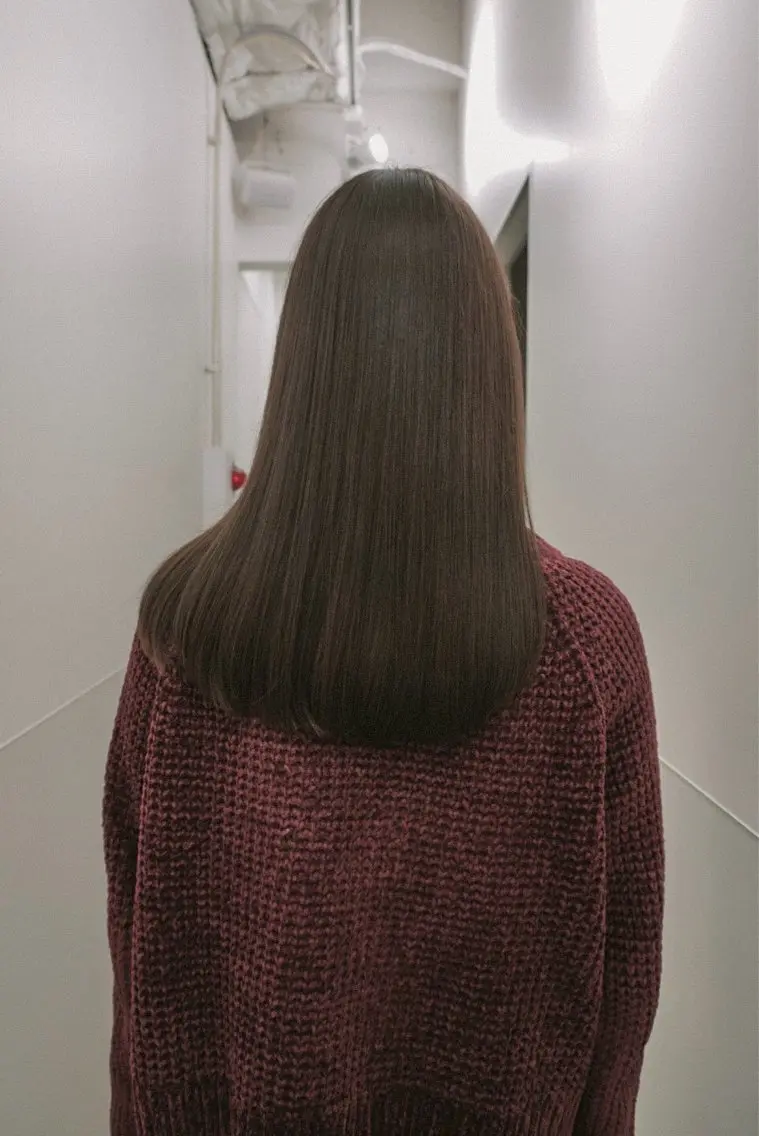 ミディアム カラー パーマ ヘアアレンジ メンズ ヘアカラー トリートメント 髪質改善縮毛矯正 ブリーチなしRYOのヘアスタイル