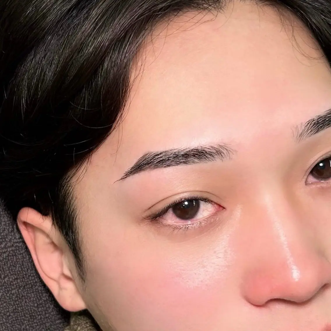 【撮影協力必須】※《練習モデル様メニュー》メンズ眉毛ワックス✨(毛抜き、カット込み)の写真