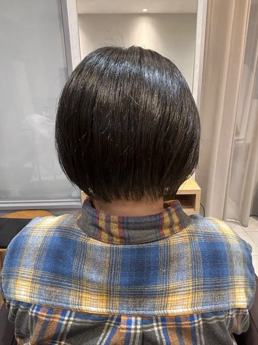 ショート ショートヘア カット 淺井 さくらのヘアスタイル