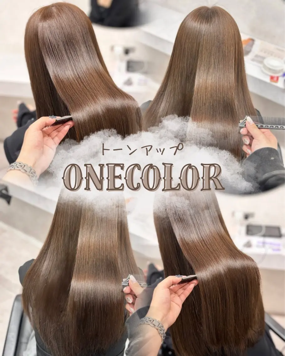 ロング カラー ヘアカラー 🔆ハイトーン 🔆AYAKAのヘアスタイル
