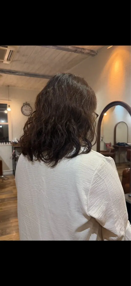 ミディアム パーマ 東海竜輝/ご予約→ 予約リクエストにてのヘアスタイル