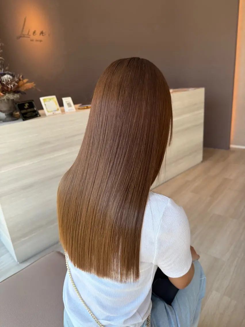 ロング Lien.AKI 透明感カラー🤍のヘアスタイル