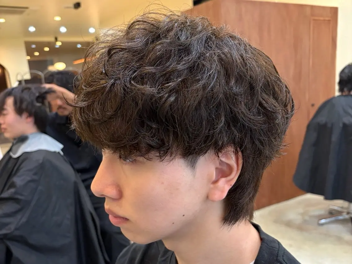 【2回目以降の方はこちら】骨格矯正メンズカット×シャドウパーマ🇰🇷の写真