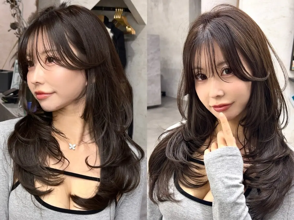レイヤーカット+トリートメントの写真