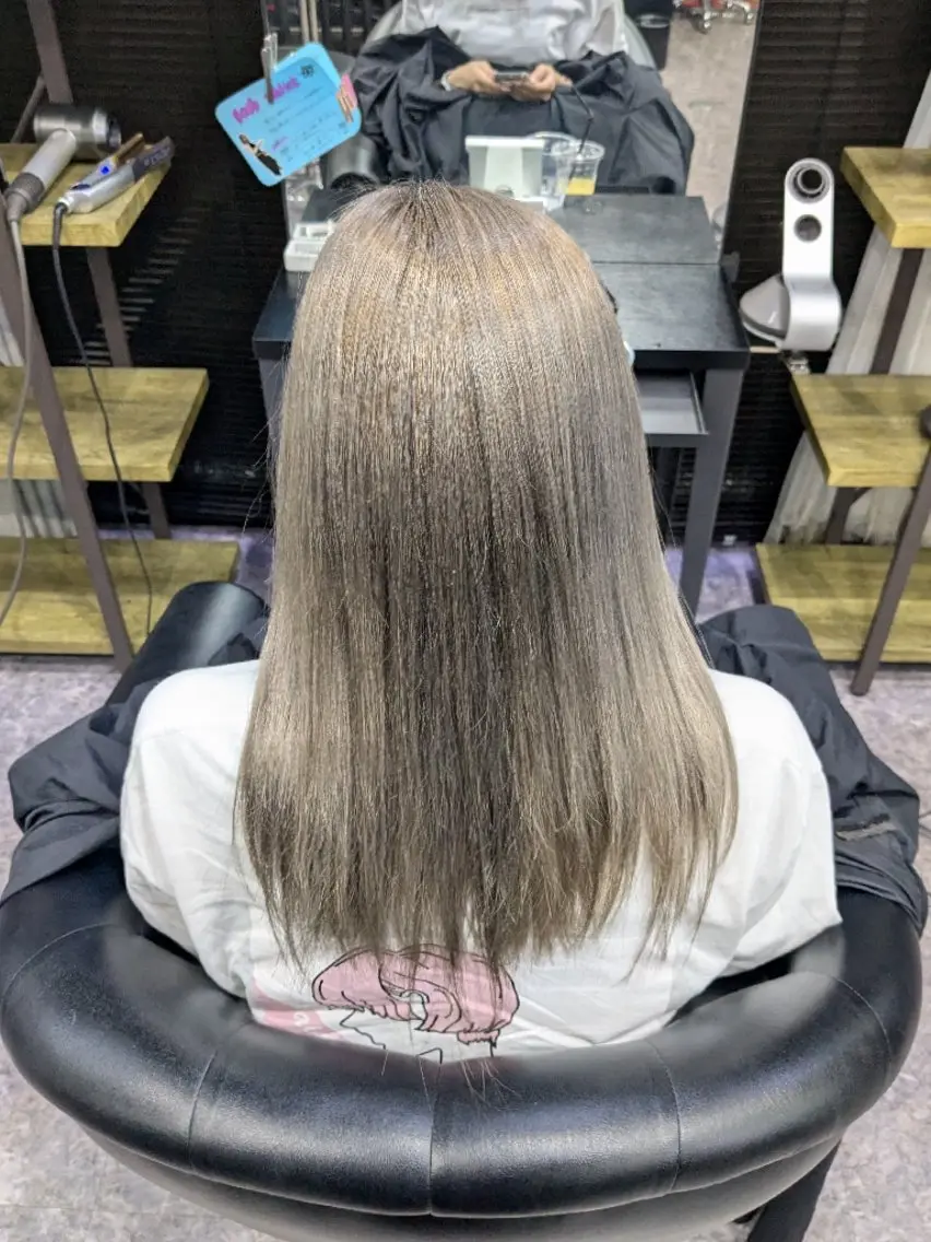 カラー 多田 遥香のヘアスタイル