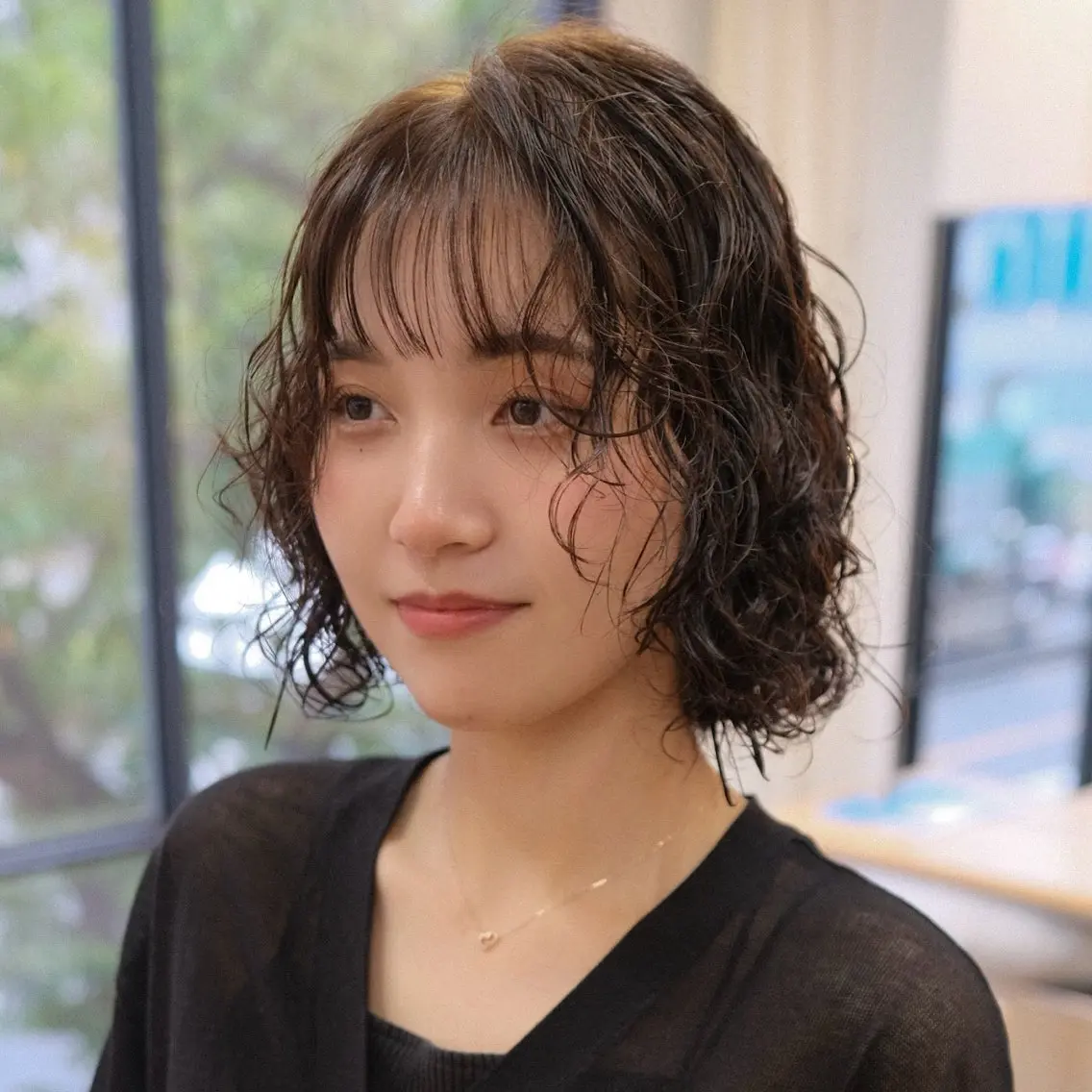 ショート カット パーマ レディースパーマ🍭 /福島駅/りなのヘアスタイル