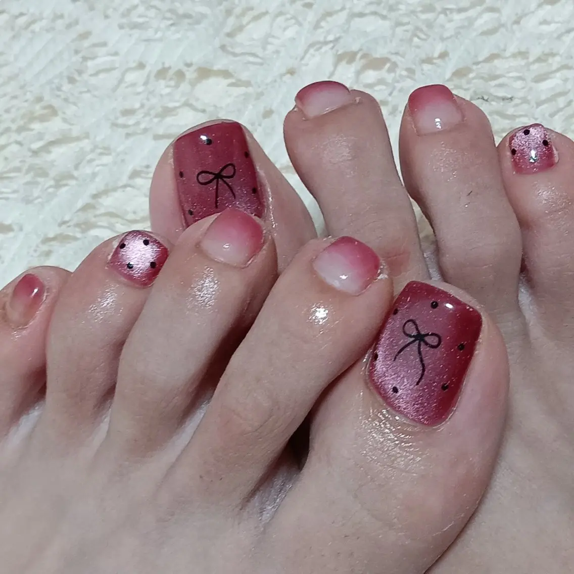 ネイル フットネイル プレジア ゆうこのネイルデザイン