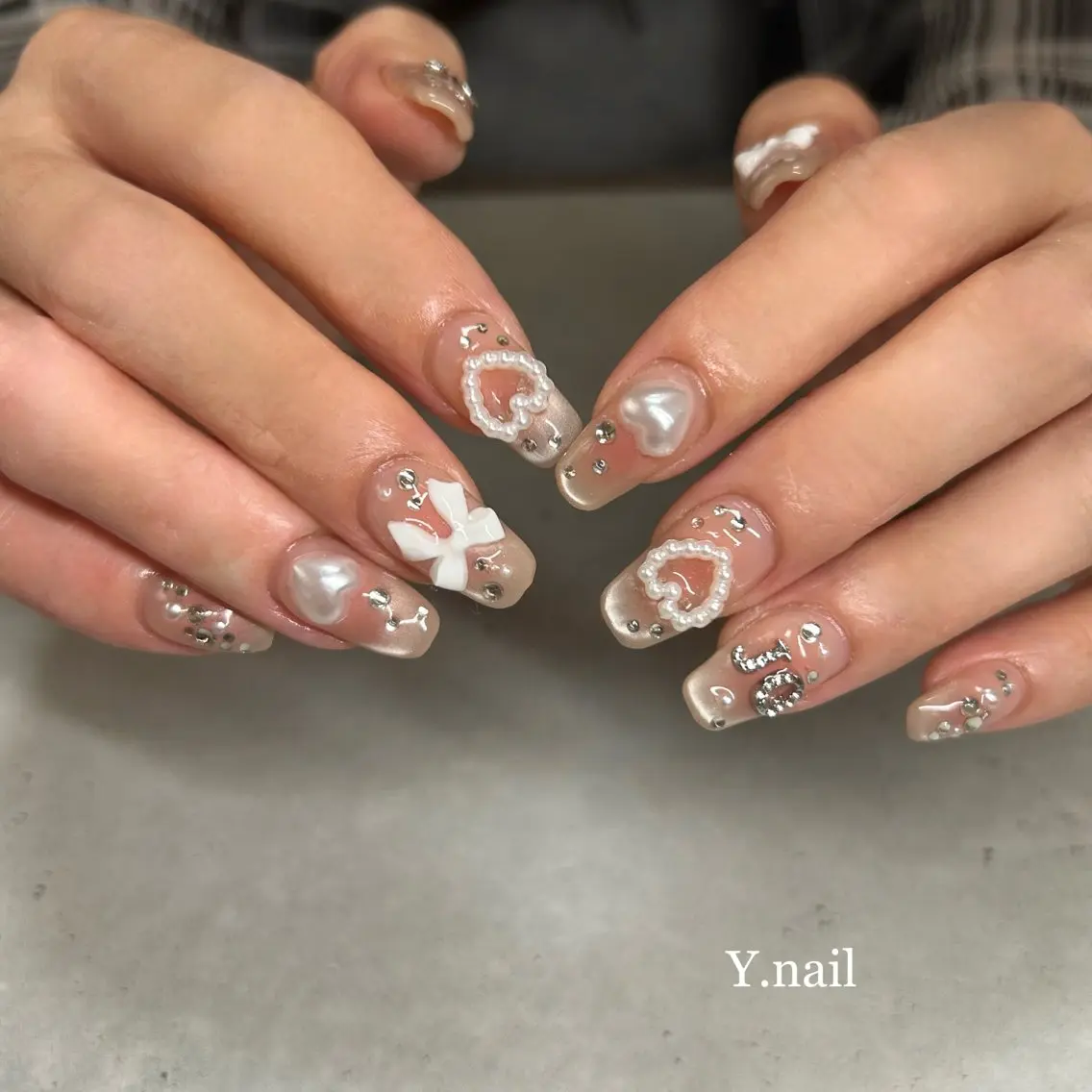 ネイル 持ち込み ハンドネイル Y. nailのネイルデザイン
