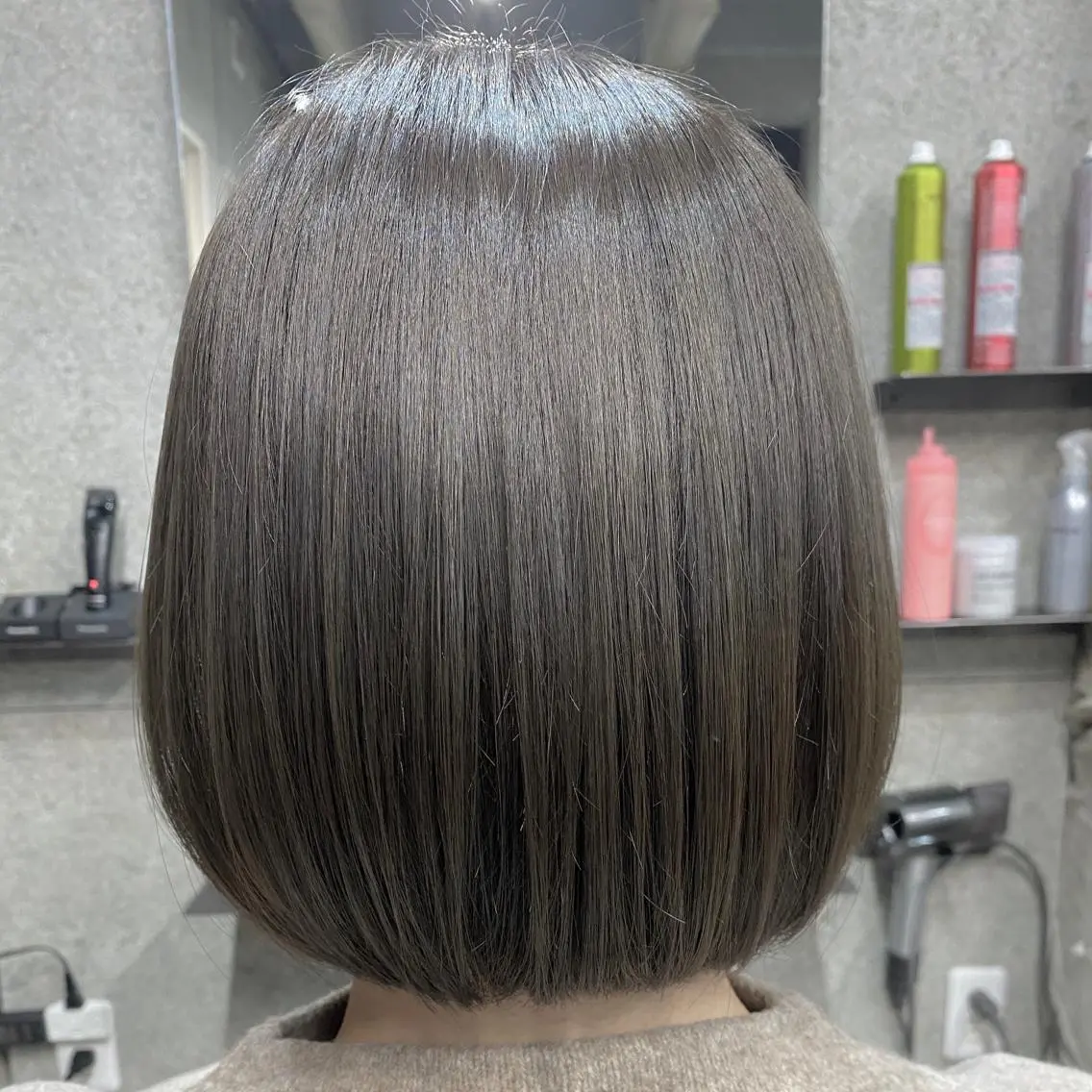 カラー+超音波トリートメント🫧の写真