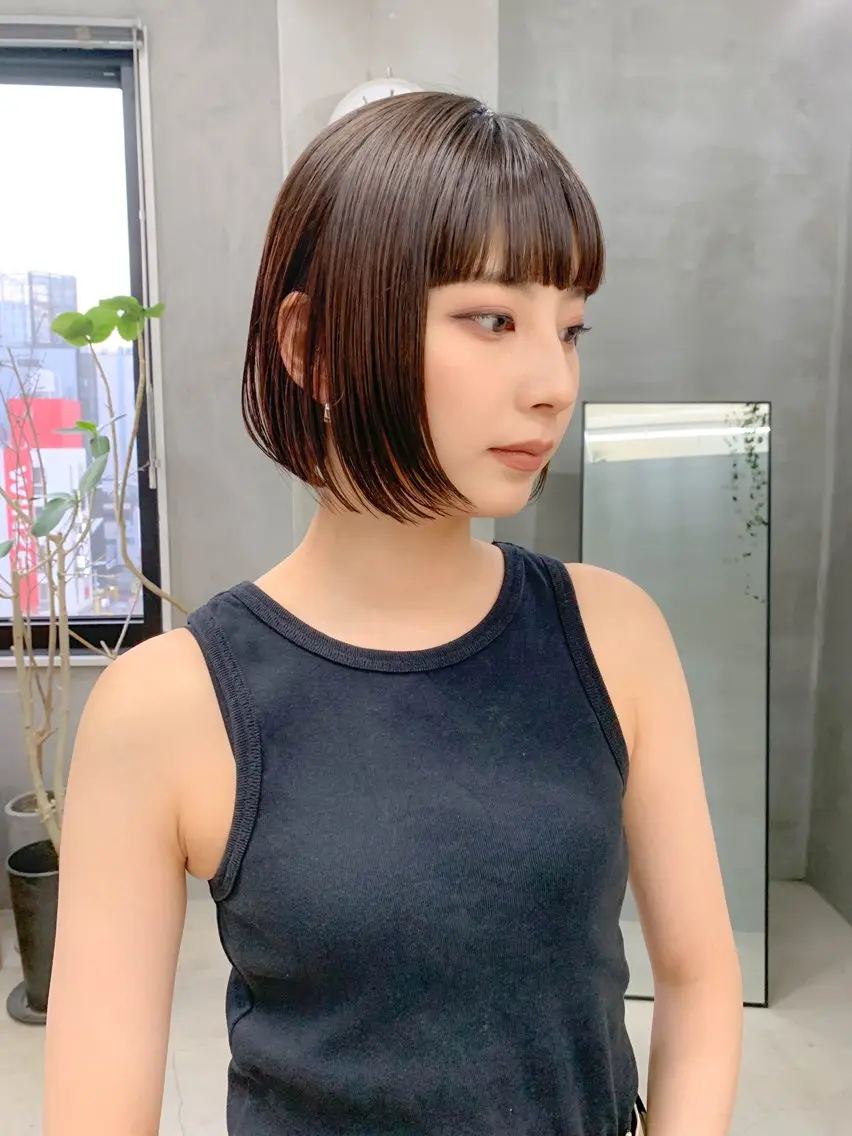 ショート カラー 横井伴典 名古屋駅 メンズパーマ/カットのヘアスタイル