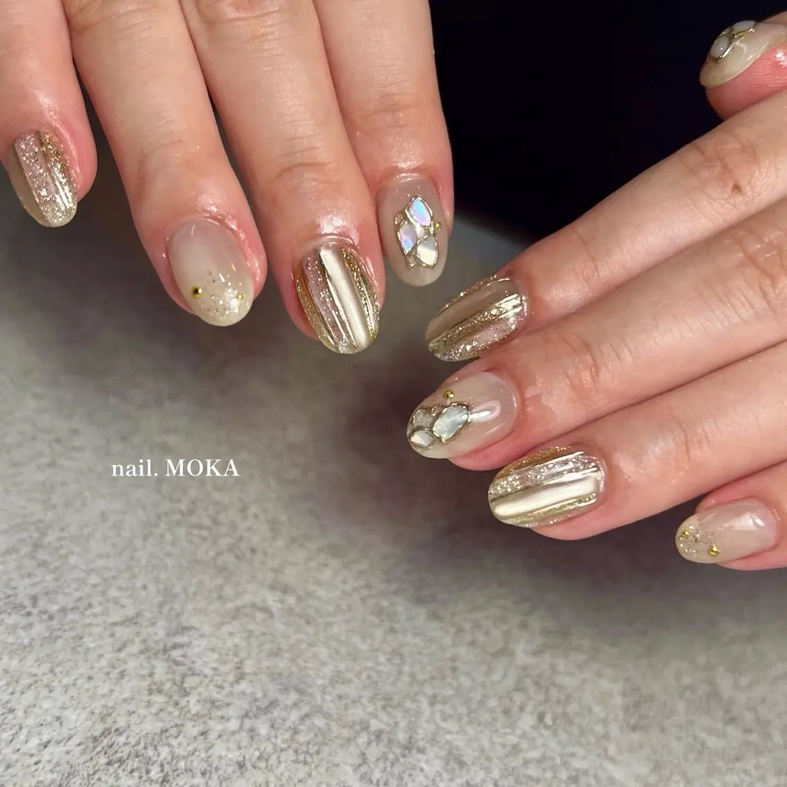 ネイル ハンドネイル nail. MOKAのネイルデザイン