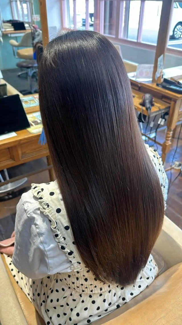 ロング 鎌田 美紗希のヘアスタイル