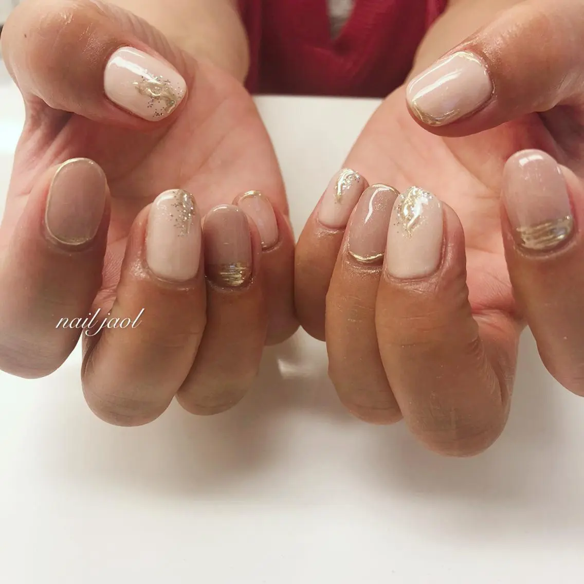 セミロング ネイルJaol 池袋のネイルデザイン
