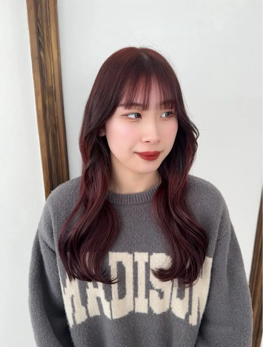 カラー ヘアカラー 小野寺 彩圭のヘアスタイル