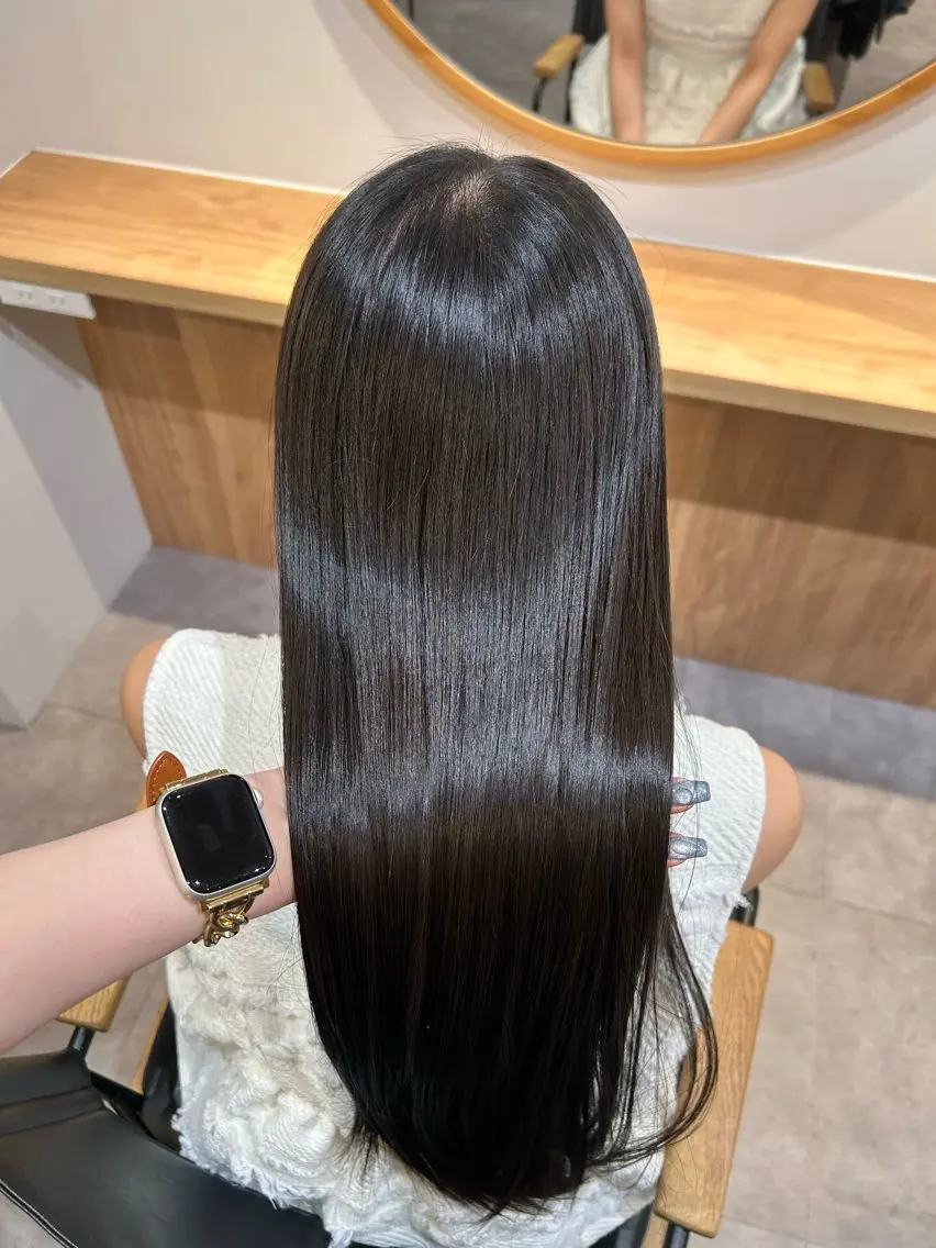 髪質改善✨️×イルミナカラー⸝⋆🕯の写真
