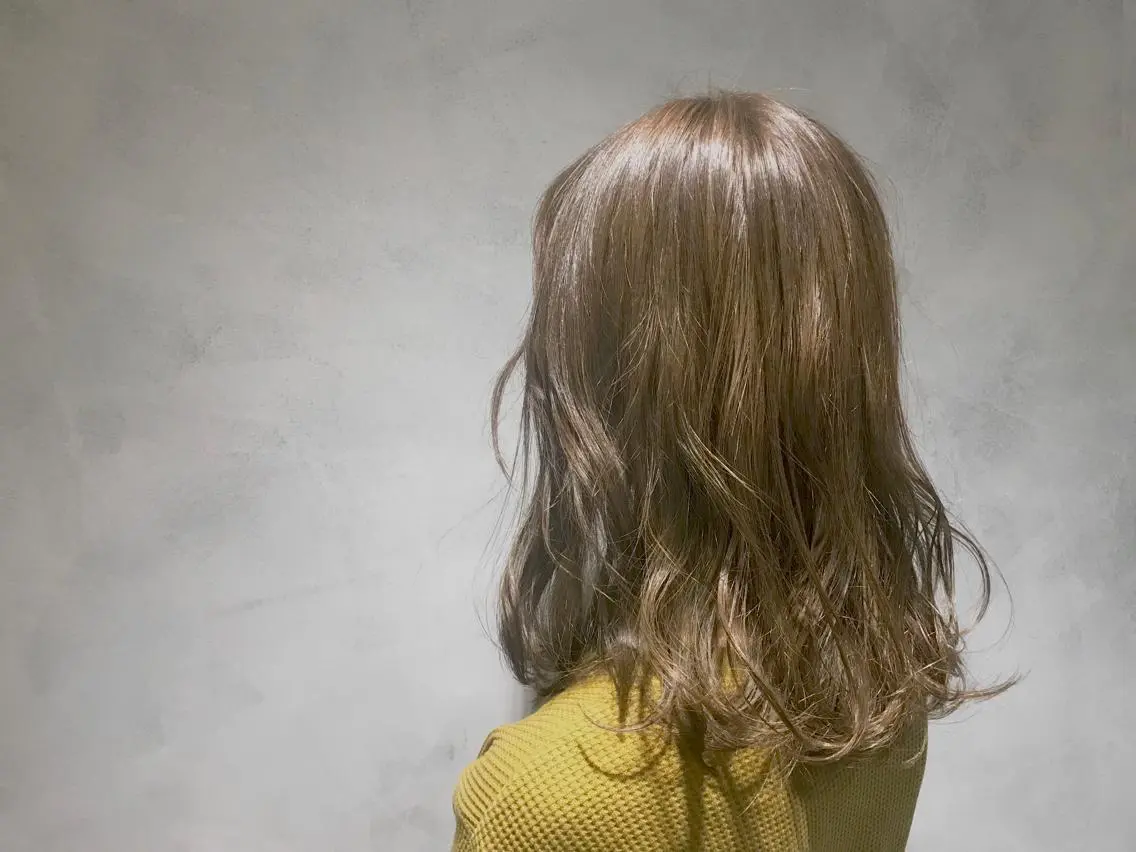 カラー パーマ ヘアアレンジ 髪質改善カラー/艶髪 LISAのヘアスタイル