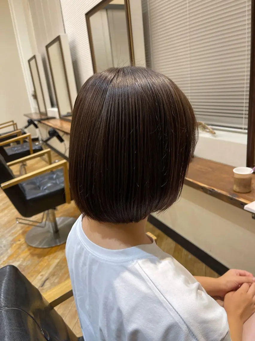 ミディアム カラー 佐藤 海璃のヘアスタイル