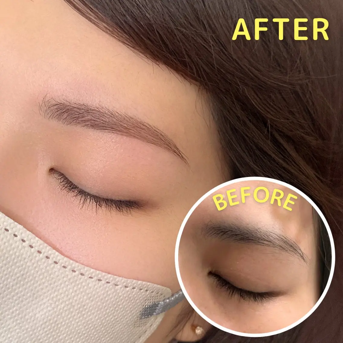 アイブロウ HAIR&MAKE POSH 日暮里のネイルデザイン