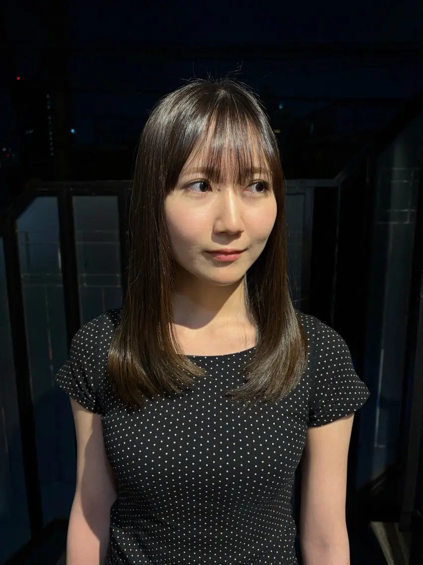 ロング レイヤーカット 峰尾 陽斗のヘアスタイル