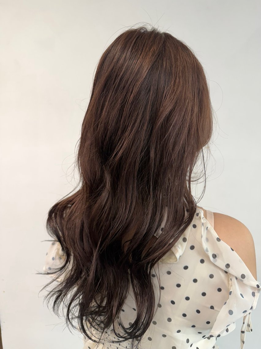 ロング ヨシンモリ カット ヘアカラー メンズ/髪質改善✨ マサキのヘアスタイル