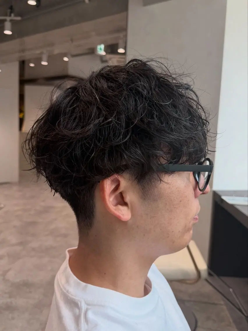 ミディアム パーマ ミディアムパーマ レディースモデル募集 ✨辻 日向のヘアスタイル