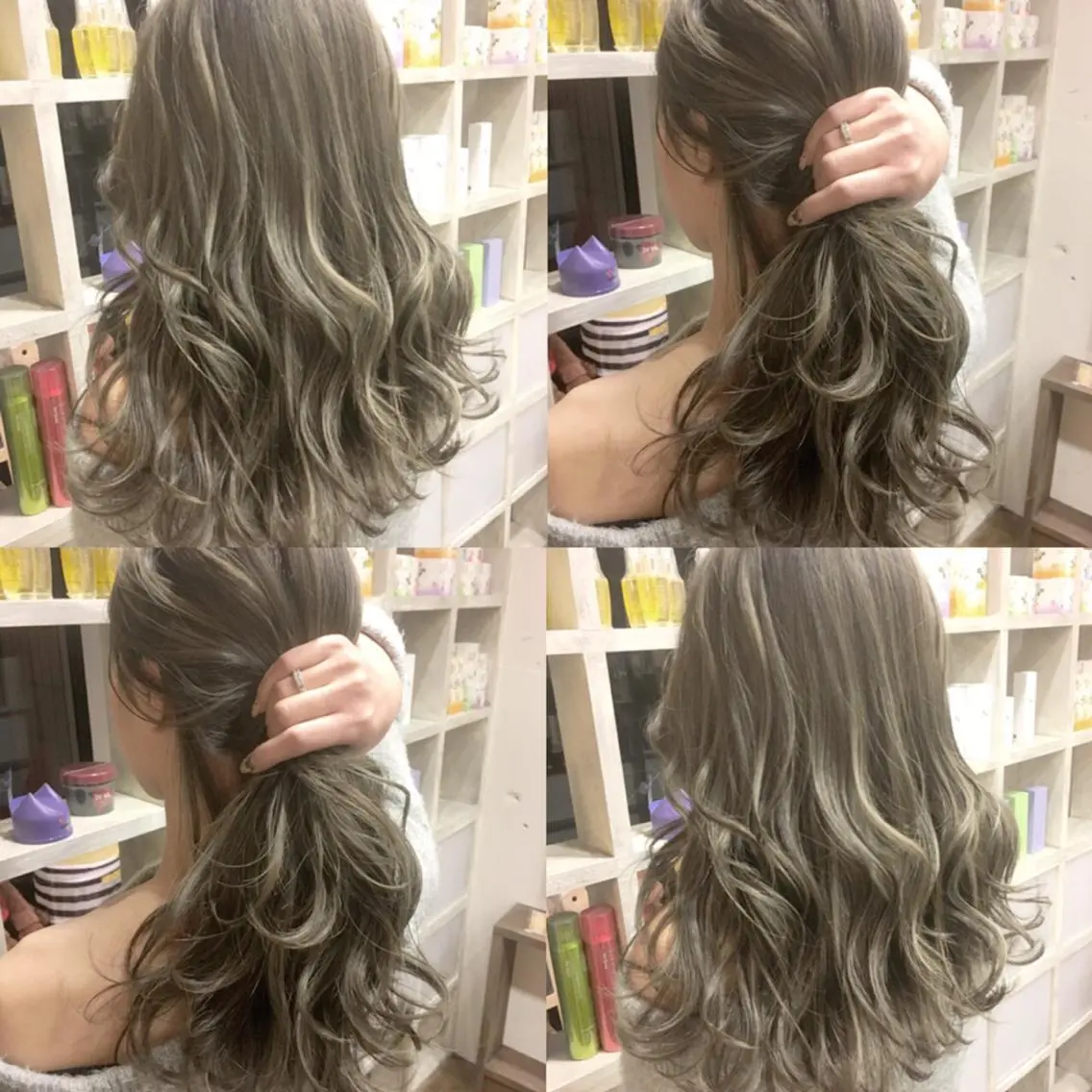 【人気No.2】整えカット+ブリーチカラー+コタトリートメントの写真