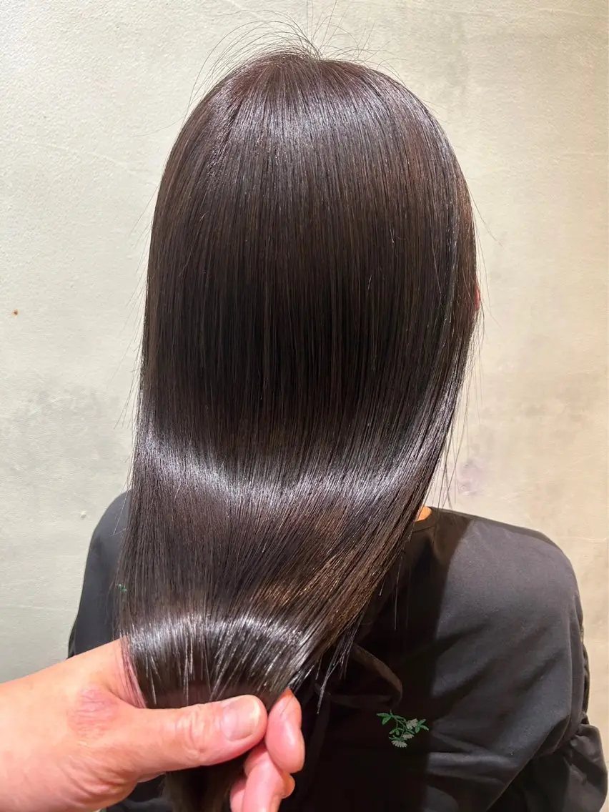 ロング カラー パーマ ヘアカラー 縮毛矯正 💎髪質改善専門 jewel boxのヘアスタイル