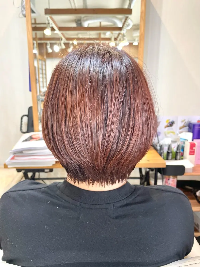 ショート 山木 裕子のヘアスタイル