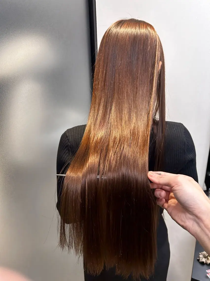 ロング 髪質改善 トリートメント ヘアカラー トリートメント 髪質改善ULTOWA 縮毛矯正モリムラのその他イメージ