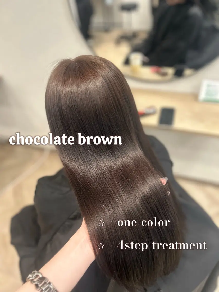 ロング ヘアカラー Marin🫐/ 名駅/レイヤーカットのヘアスタイル