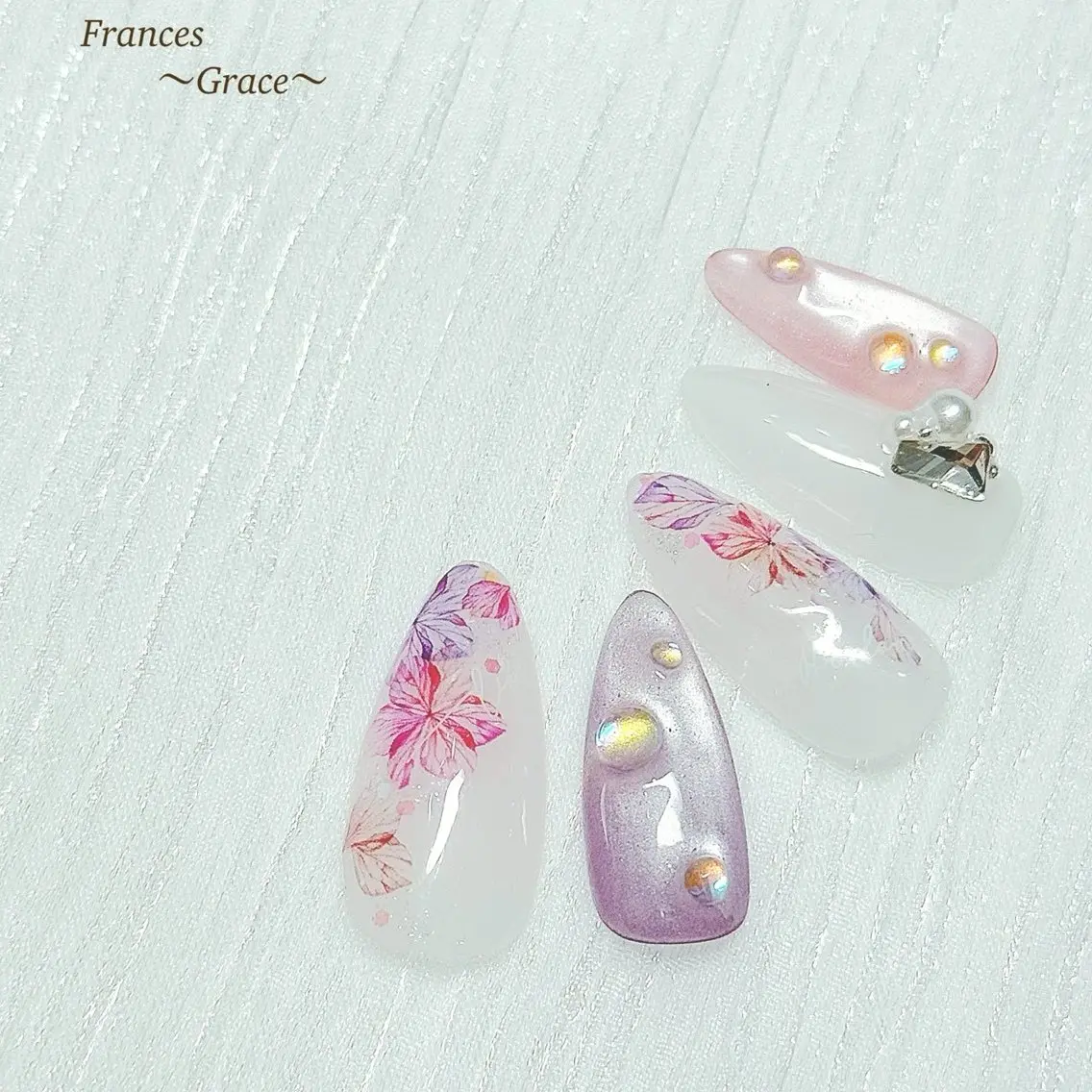 ネイル ハンドネイル Frances〜 Grace〜babaのネイルデザイン