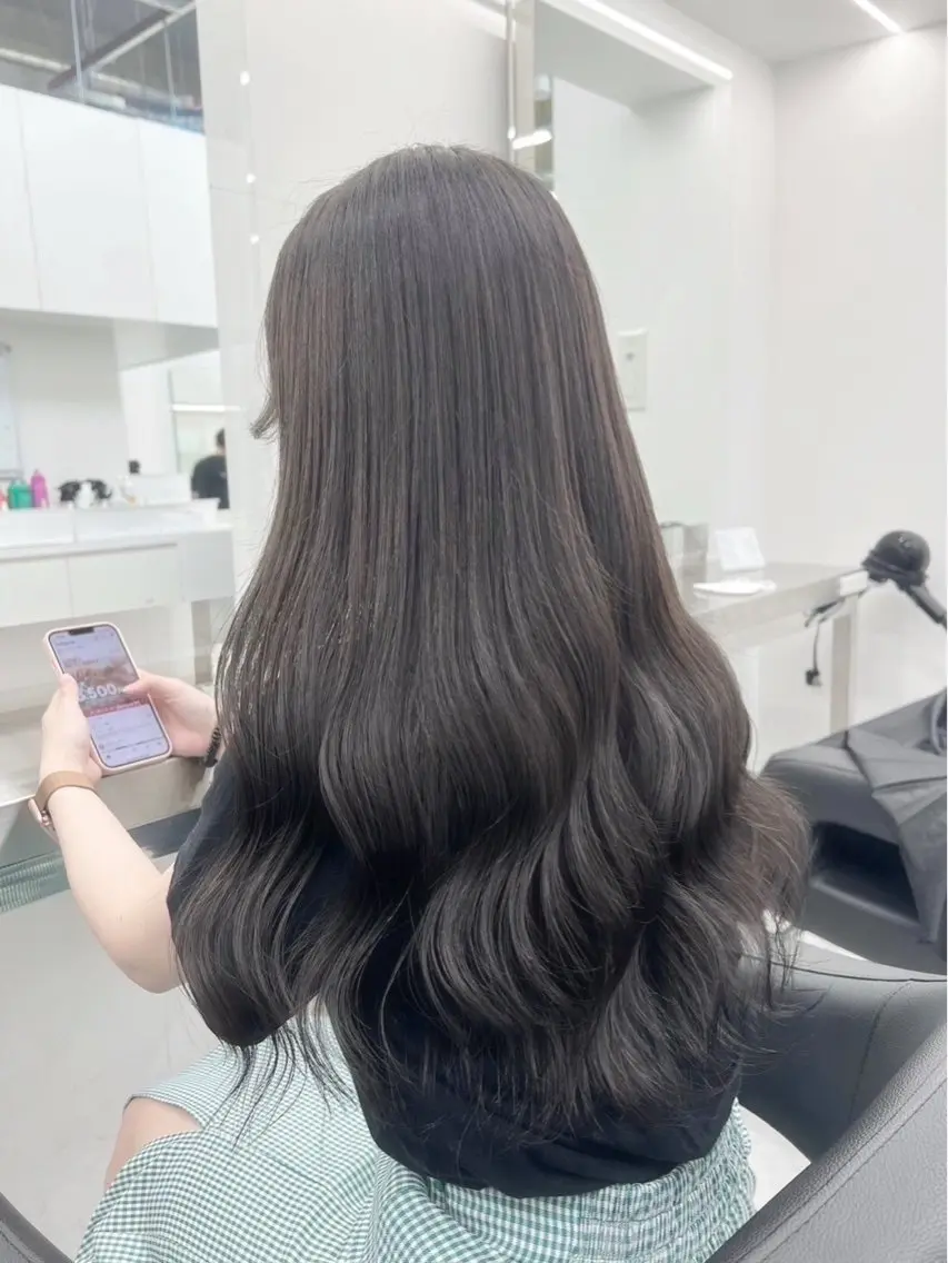 ロング カラー ︎💕︎rinka/ 韓国レイヤー🥣💕のヘアスタイル
