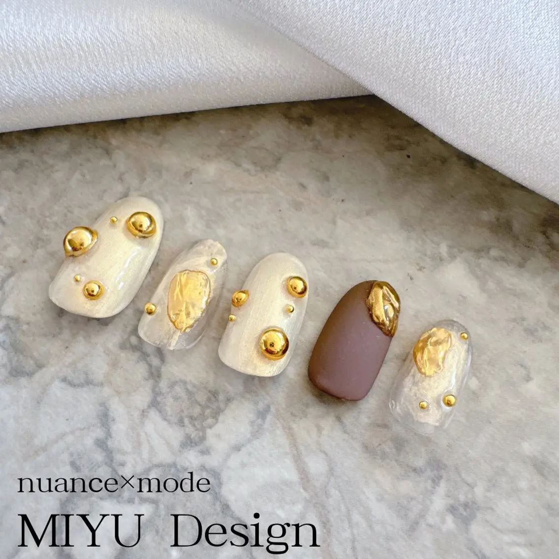 ネイル アートネイル MignonReve 🫧MIYUのネイルデザイン