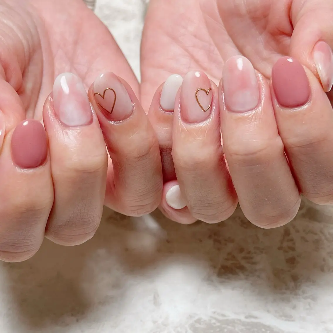 ネイル ハンドネイル Nailsalon Lebelのネイルデザイン