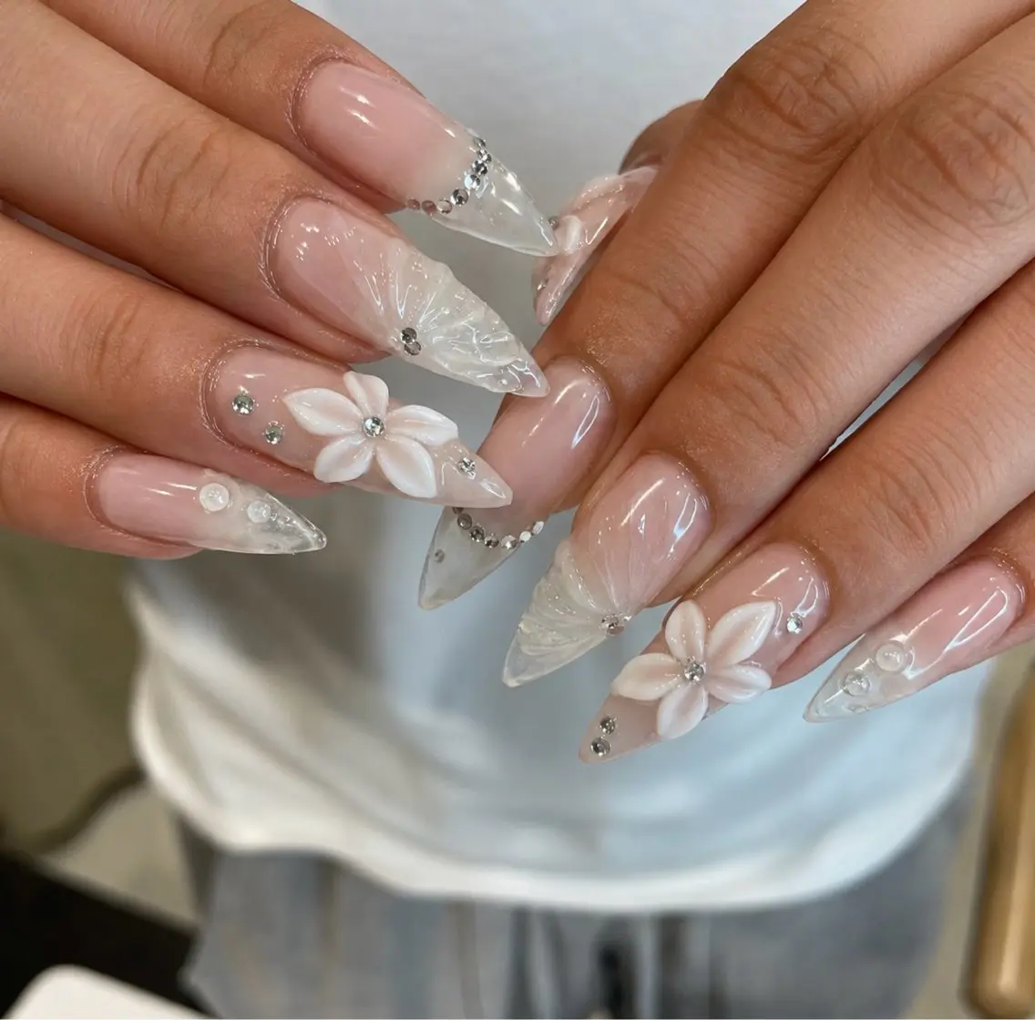 ネイル 長さ出し ジェルネイル ハンドネイル Nail's Kiiのネイルデザイン
