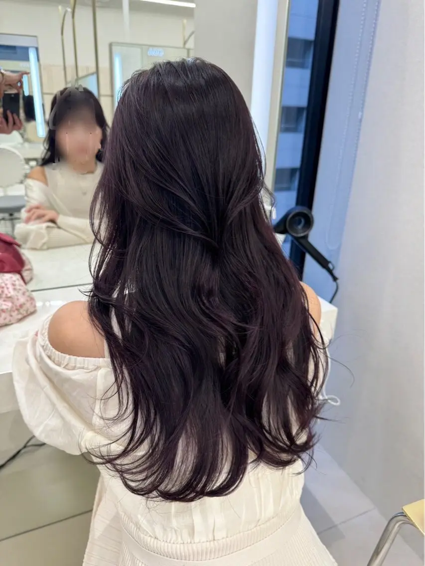 ロング COA🎀オギユリ /透明感カラー🫧のヘアスタイル