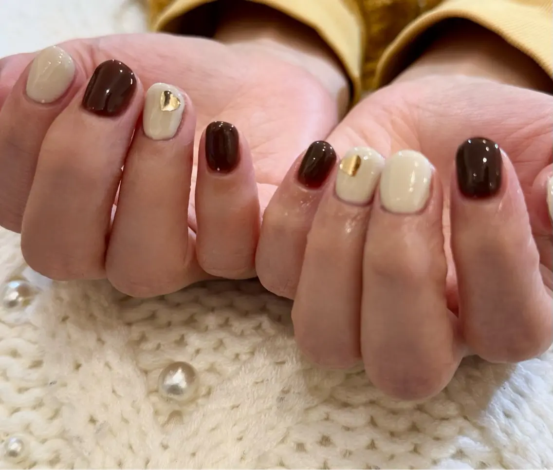 メンズ ネイル メンズネイル バレンタイン ハンドネイル MIMnail メンズネイリストのネイルデザイン