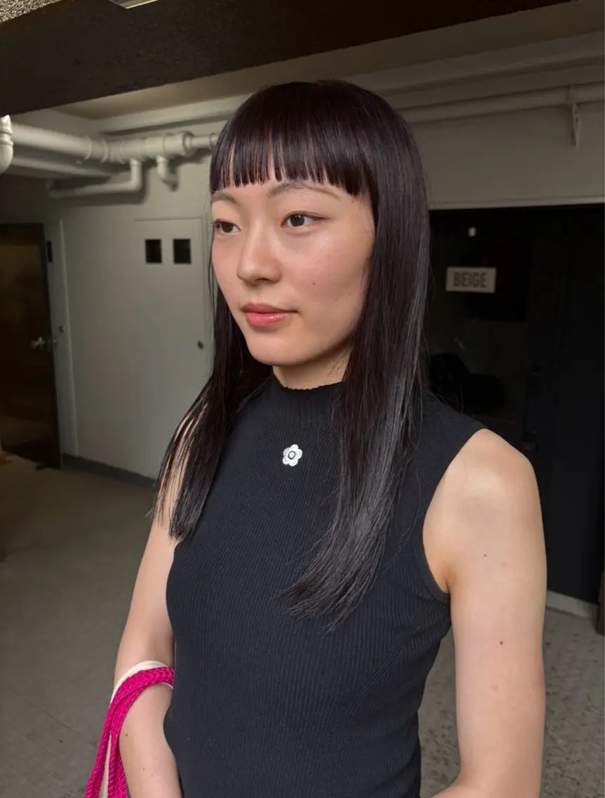 ロング カラー カット ヘアカラー トリートメント natsuki /HUIのヘアスタイル