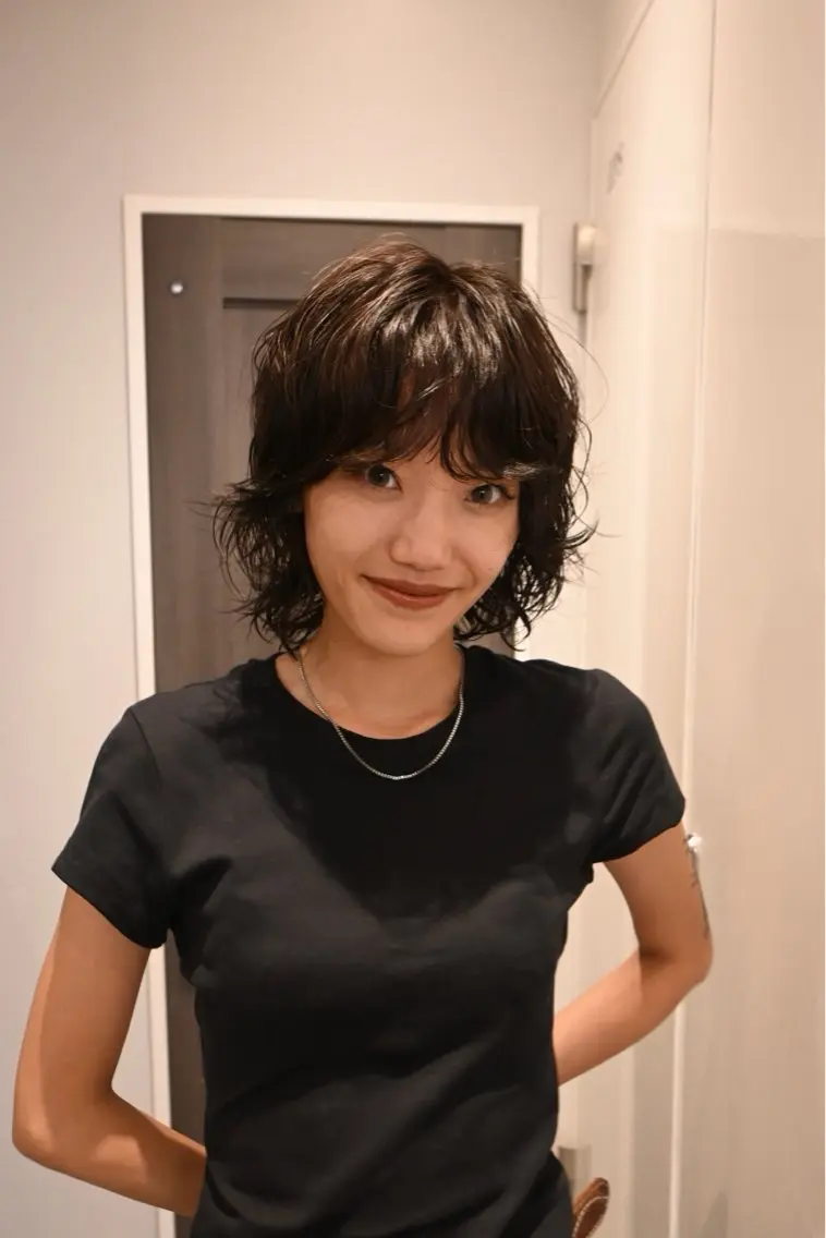 ミディアム 松井 涼馬のヘアスタイル
