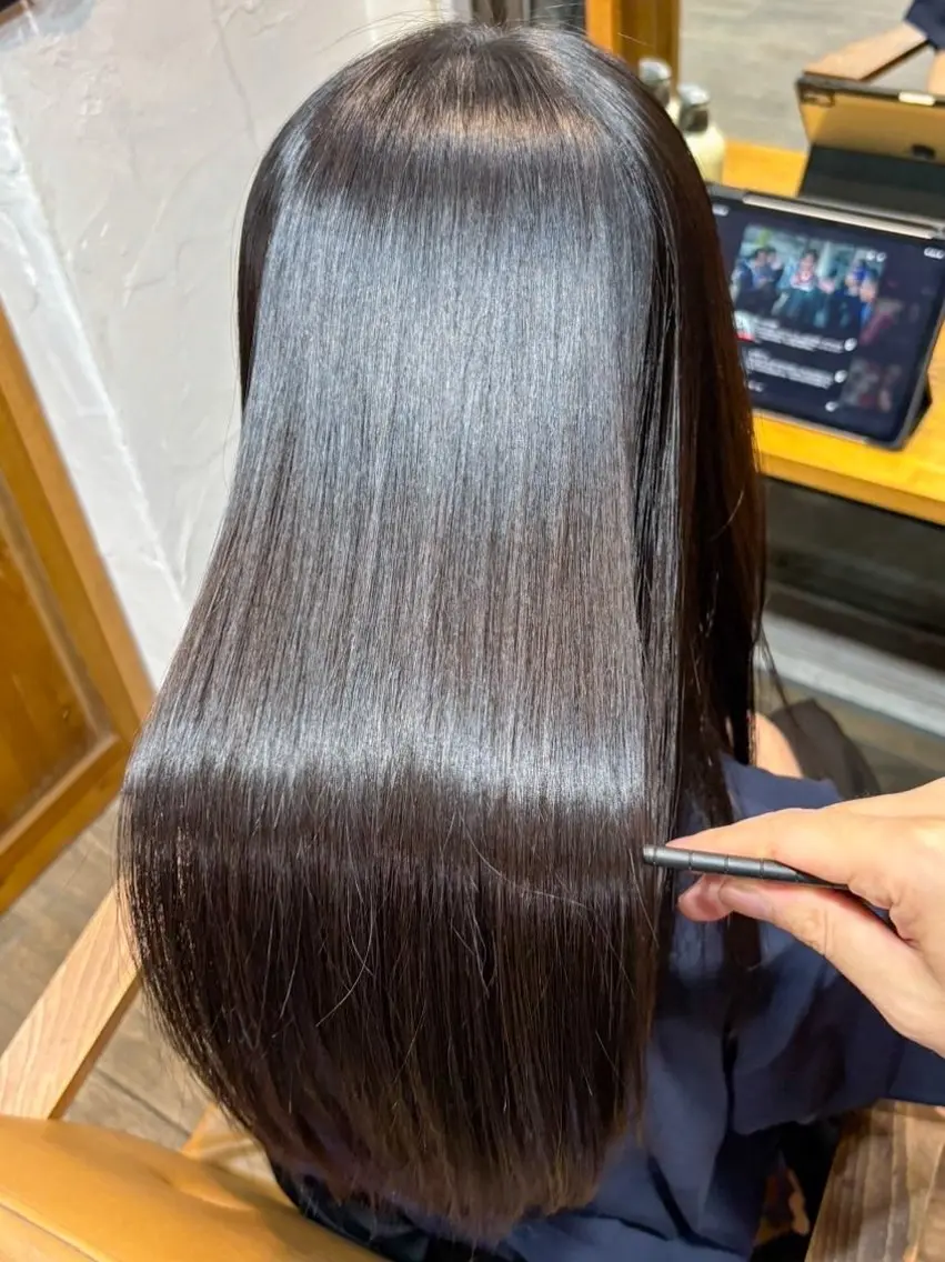ロング 竹下 勇人のヘアスタイル